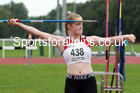 Women and Girls javelin, 2021 North Eastern Track and Field Champs., Middesbrough. Photo: David T. Hewitson/Sports for All Pics